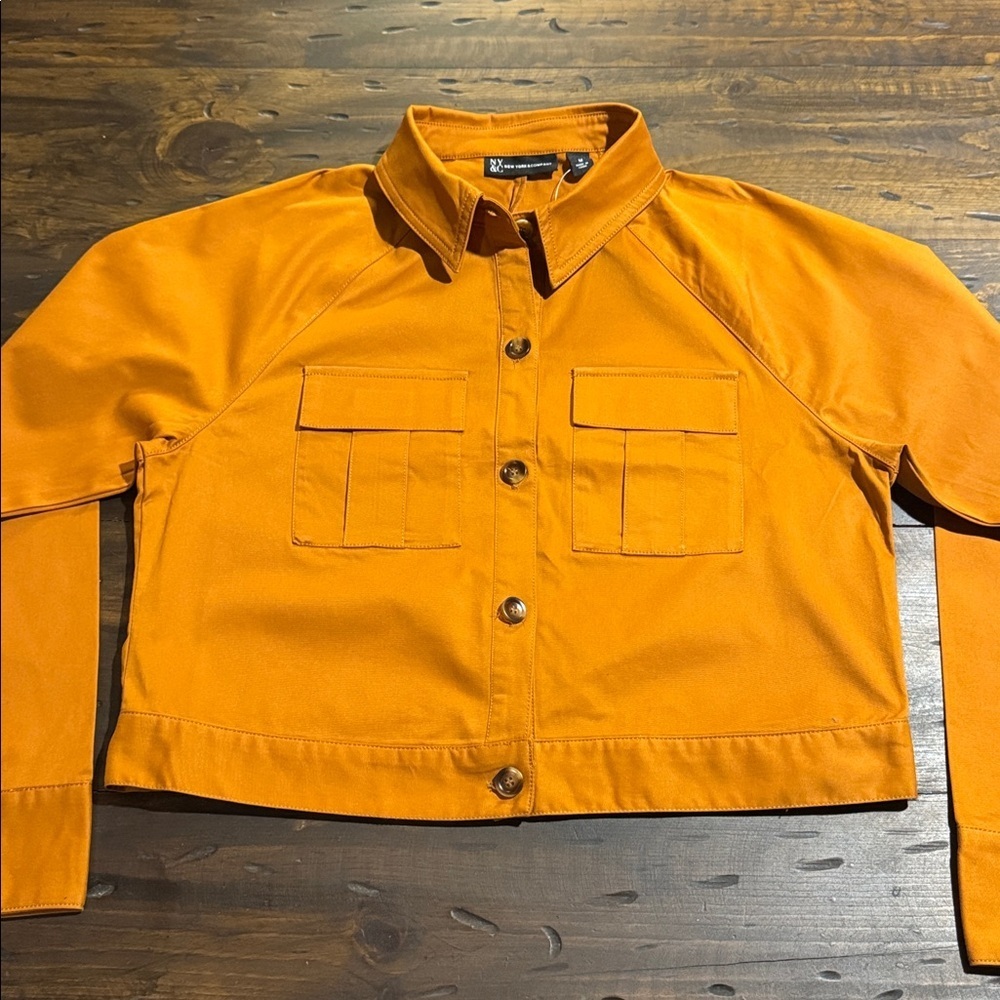 New York & Company Burnt Orange Jacket